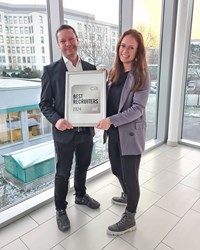 Christian Brandstätter (Stv. Leitung Rekrutierung) und MMag.a Michaela Hamberger (Leitung Rekrutierung)