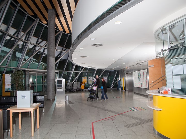Foyer im Med Campus IV.