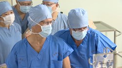 OP-Team in einem Krankenhaus in China