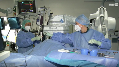 Erstmalige Implantation einer besonders kleinen Herzschrittmacher-Sonde